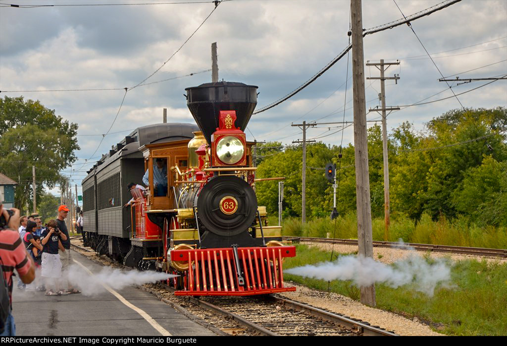 CPRR Leviathan Steam Locomotive